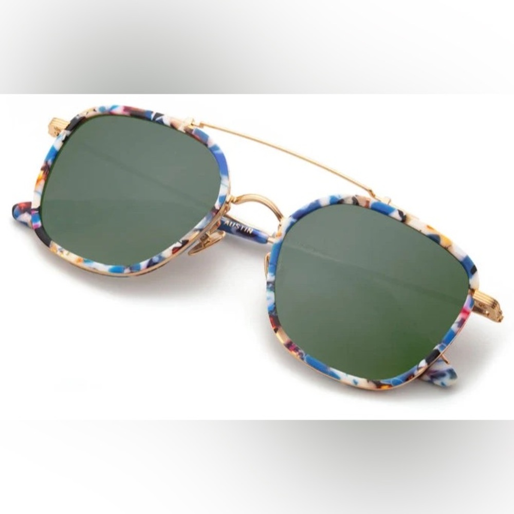 Krewe Austin Santorini mirrored sunglasses